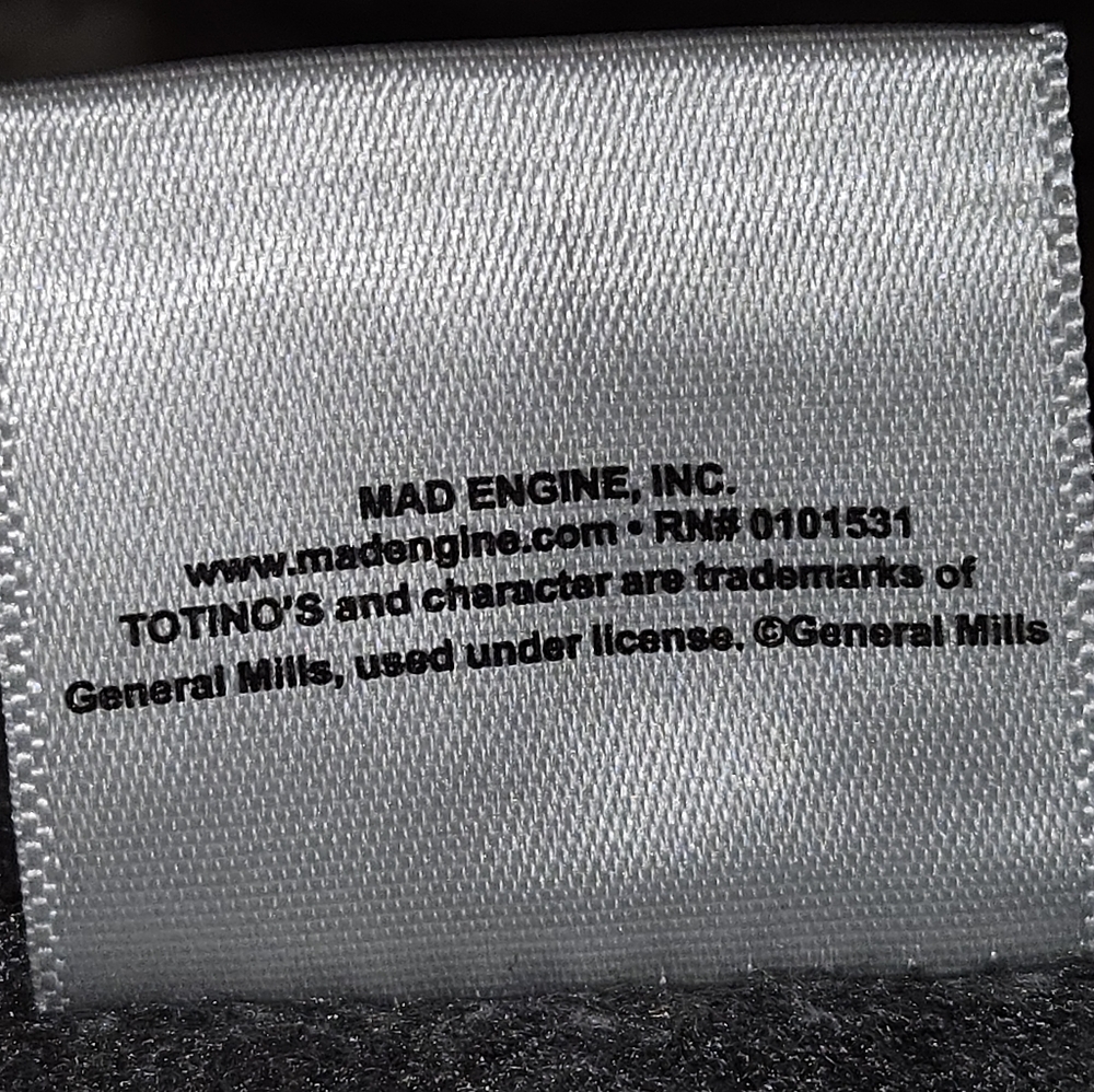 Mad Engine Inc. Totino Pizza Rolls Sweat Shirt Size XS Color Grey - Picture 6 of 7